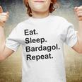 Eat Sleep Bardagol Repeat Youth T-shirt