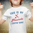 Fourth Of July My Fireworks Vintage 749 Shirt Youth T-shirt