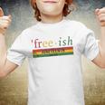 Free-Ish Since 1865 Juneteenth Black Freedom 1865 Black Pride Youth T-shirt