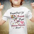 Friends Dont Let Friends Fight Arteriovenous Malformation Alone Unicorn Burgundy Ribbon Arteriovenous Malformation Support Arteriovenous Malformation Awareness Youth T-shirt