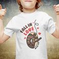 Funny Donut Fall In Love Youth T-shirt