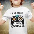 Funny First Grade Level Complete 2022 Last Day End Of School Youth T-shirt