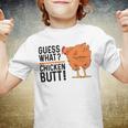 Funny Guess What Chicken Butt Youth T-shirt