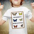 Funny The Butterfly Diversity Is Beatifull Tshirt Youth T-shirt