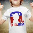 Funny Ultra Maga Gift For Americans Trump Biden Lover Youth T-shirt