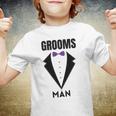 Groomsman Grooms Squad Stag Party Friends Themed Youth T-shirt