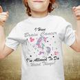 I Have Brain Cancer Im Allowed To Do Weird Things Unicorn Grey Ribbon Brain Cancer Brain Cancer Awareness Youth T-shirt