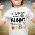 I Love Some Bunny With Autism Youth T-shirt