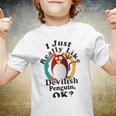 I Really Like Devilish Penguin Ok Youth T-shirt