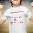 I Speak Italian Fluentlylanguage Italian Youth T-shirt