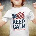 Keep Calm And Stay Strong Tshirt American Tshirt United State Of America Youth T-shirt