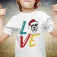 Love My Xmas Miniature Schnauzer Youth T-shirt