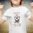 Marcos Alvarado Three Eyes Two To Look One To See Skull Youth T-shirt