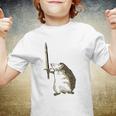 Mighty Hedgehog With Long Sword Youth T-shirt