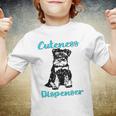 Miniature Schnauzer At Home Cuteness Dispenser Multi Tasking Dog Youth T-shirt