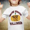 Miniature Schnauzer Halloween On All Hallows Night Youth T-shirt