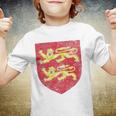 Normandy Coat Of Arms Flag France Norman Two Leopards Youth T-shirt Normandy Coat Of Arms Flag France Norman Two Leopards Youth T-shirt