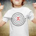 Pi Π Spiral Science Mathematics Math Irrational Number Sequence Youth T-shirt