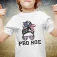 Pro 1973 Roe Cute Messy Bun Mind Your Own Uterus Youth T-shirt