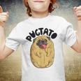 Pugtato Pug Potato Dog Lovers Costume Funny Meme Gifts Youth T-shirt