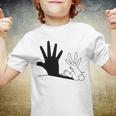 Rabbit Hand Shadow Youth T-shirt