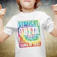 Straight Outta High School Class Of 2022 Graduation Tie Dye Youth T-shirt