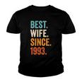 Best Wife Since 1993 29Th Wedding Anniversary 29 Years Youth T-shirt