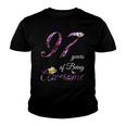 97 Years Old Awesome Floral 1925 97Th Birthday Gift Youth T-shirt