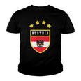 Austria Coat Of Arms Tee Flag Souvenir Vienna Youth T-shirt