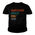 Awesome Since May 1991 Youth T-shirt