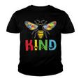 Bee Bee Bee Kind Autism Puzzle Autistic Autism Awareness Youth T-shirt