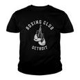 Boxing Club Detroit Distressed Gloves Youth T-shirt