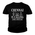Chennai India City Skyline Map Travel Youth T-shirt