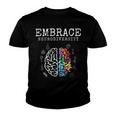 Embrace Neurodiversity Funny V2 Youth T-shirt