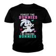 Forget The Bunnies Im Chasing Hunnies Funny Youth T-shirt