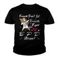 Friends Dont Let Friends Fight Borderline Personality Disorder Bpd Alone Unicorn Grey Ribbon Borderline Personality Disorder Bpd Awareness Youth T-shirt