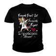 Friends Dont Let Friends Fight Dyslexia Alone Unicorn Grey Ribbon Dyslexia Dyslexia Awareness Youth T-shirt