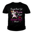 Friends Dont Let Friends Fight Eosinophilic Disease Alone Pink Ribbon Eosinophilic Disease Eosinophilic Disease Awareness Youth T-shirt