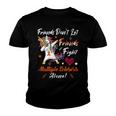 Friends Dont Let Friends Fight Multiple Sclerosis Alone Unicorn Orange Ribbon Multiple Sclerosis Multiple Sclerosis Awareness Youth T-shirt