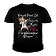 Friends Dont Let Friends Fight Parkinsons Alone Grey Ribbon Parkinsons Parkinsons Awareness Youth T-shirt