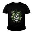 Full Of Life Skull Gardening Garden Youth T-shirt