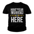 Have No Fear Lussier Is Here Name Youth T-shirt