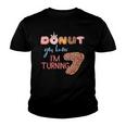 Kids 7Th Birthday7 Seven Unicorn Donut Birthday Youth T-shirt