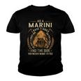 Marini Name Shirt Marini Family Name V4 Youth T-shirt