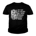 My Son My Soldier Hero Proud Army Mom 701 Shirt Youth T-shirt