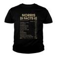 Norris Name Gift Norris Facts Youth T-shirt