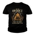 Ordoez Name Shirt Ordoez Family Name V4 Youth T-shirt