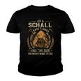 Schall Name Shirt Schall Family Name Youth T-shirt