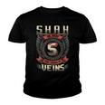 Shah Blood Run Through My Veins Name V5 Youth T-shirt