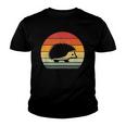 Vintage Retro Sunset Hedgehog Lovers Gift Youth T-shirt